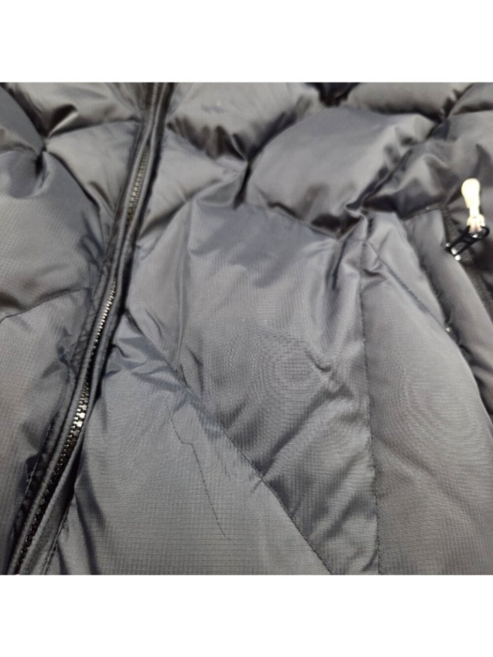 Cabelas Goose Down Puffer Vest Womens XL Quilted Full-Zip - Picture 7 of 8